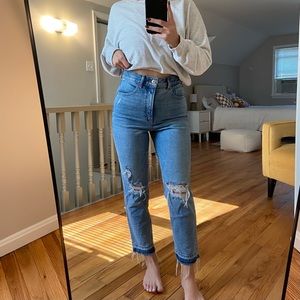 Express Mom Jean Super High Rise